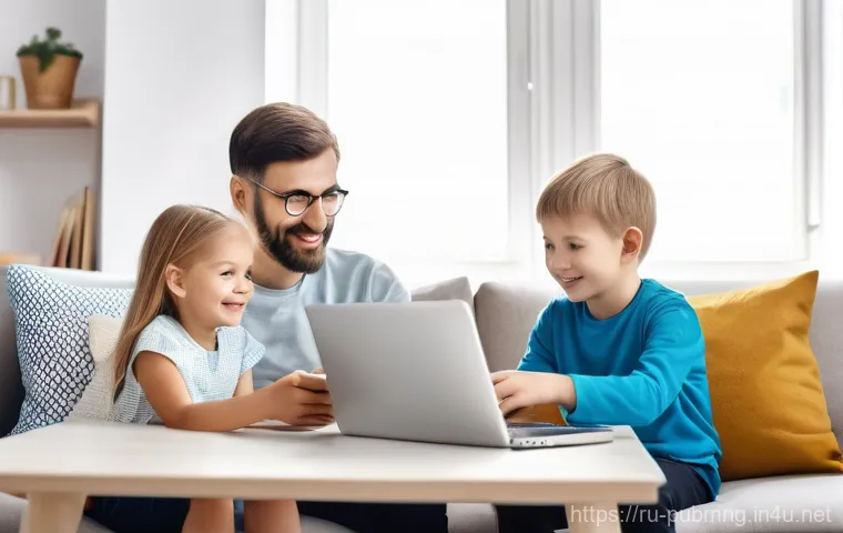 공공관리사와 관련된 최신 트렌드와 연구 주제 - **Prompt 1: Seamless Digital Government for a Modern Russian Family.**
A bright, clean, and comf...