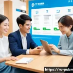 공공관리사 관련 법령과 규정 이해 - **Digital Convenience with GosUslugi**:
"A diverse group of modern individuals, including a youn...