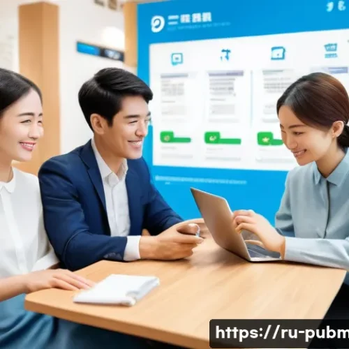 공공관리사 관련 법령과 규정 이해 - **Digital Convenience with GosUslugi**:
    "A diverse group of modern individuals, including a youn...