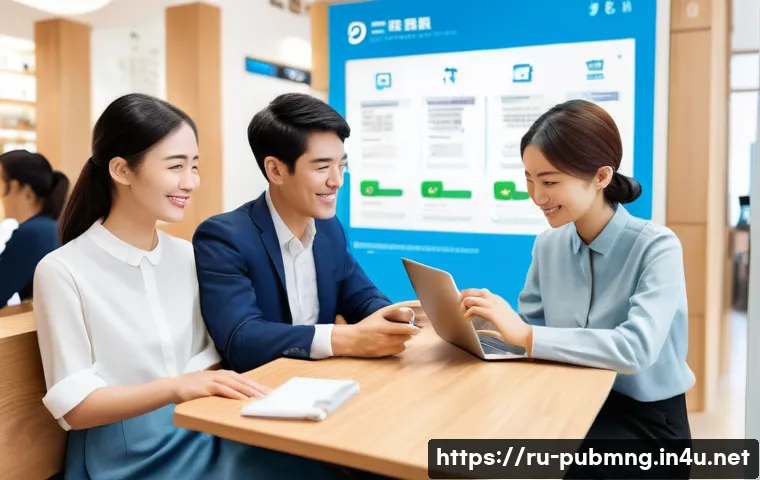 공공관리사 관련 법령과 규정 이해 - **Digital Convenience with GosUslugi**:
    "A diverse group of modern individuals, including a youn...