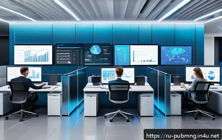 공공관리사와 관련된 최신 연구 주제 - A modern government office interior showcasing a diverse team of professionals engaged in digital wo...