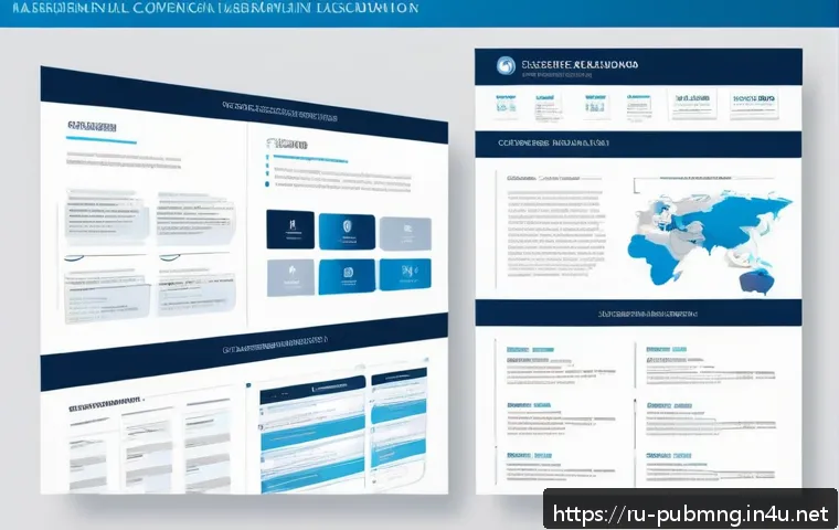 공공관리사 취업을 위한 추천 포트폴리오 - A professional and clean digital portfolio layout designed for a government job applicant from Russi...